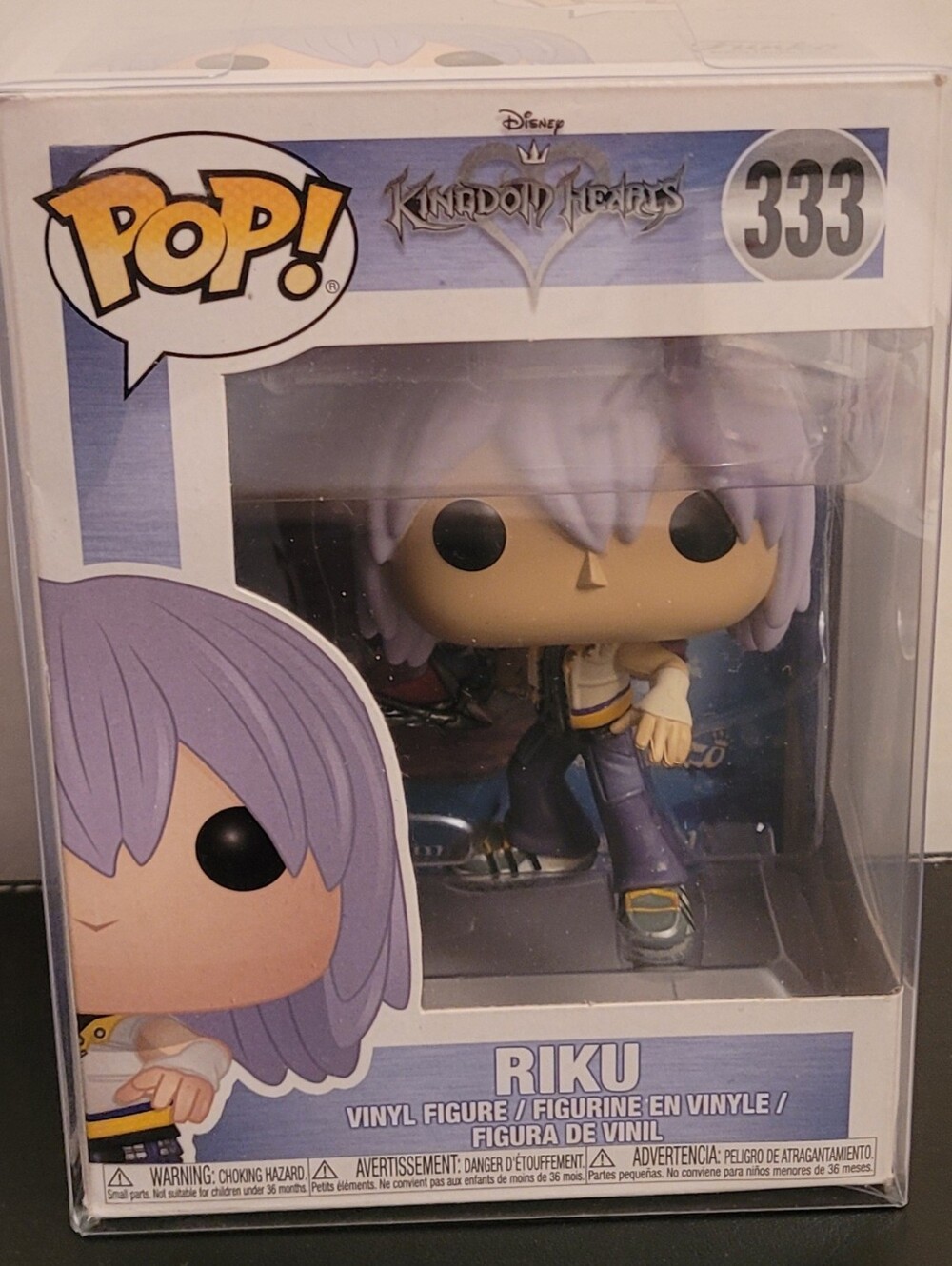 Funko Pop Riku 333 Disney Kingdom Hearts Vinyl Figure With Plastic Protector